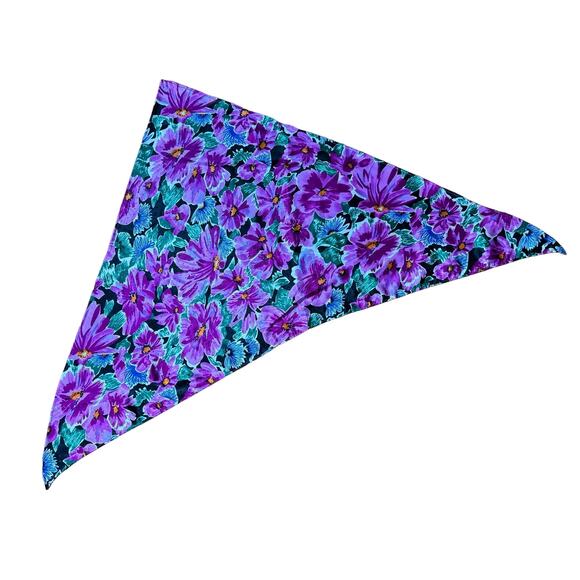 Work Habits VINTAGE jacquard floral print sweater skirt & Scarf Set‎ Size MEDIUM - Picture 8 of 11